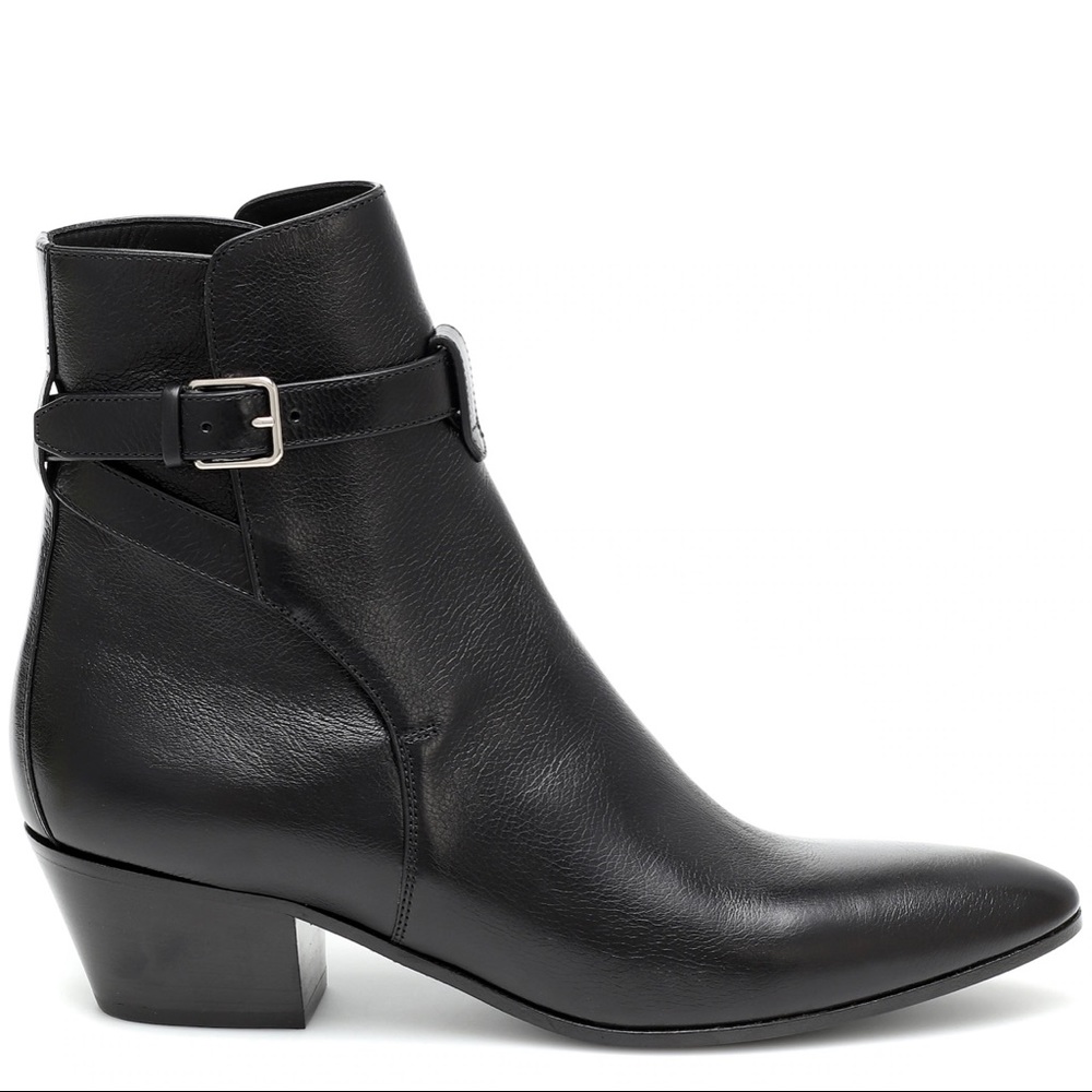 Saint Laurent Jodphur Boots - Black 37.5